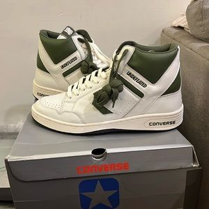 ❌SOLD ON Ⓜ️❌UNDEFEATED X CONVERSE WEAPON MID - VINTAGE WHITE/CHIVE Men’s Sneaker